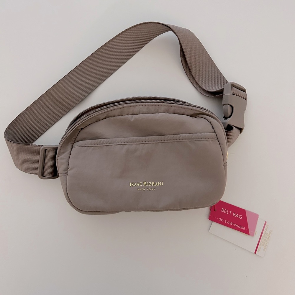 Isaac Mizrahi mauve  Nylon Belt Bag